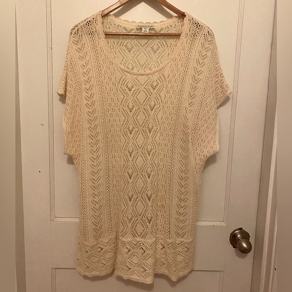 Coldwater Creek lace shirt